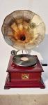 Vintage Gramophone Phonograph - Fully Functional Player