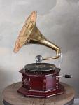 His Master's Voice Antique Tabletop Gramophone