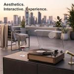 Vintage Bluetooth Vinyl Player with Stereo Speakers