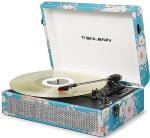 Retro Bluetooth Vinyl Record Player with Speakers