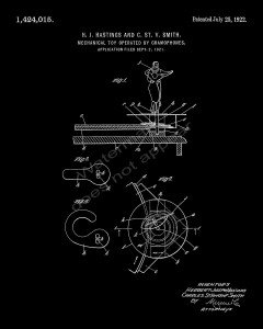 Tango Two Victrola Gramophone Dancing Toy - Black