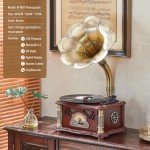Bluetooth Retro Gramophone Player with Hi-Fi Sound