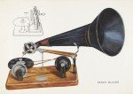 Antique Gramophone Wall Art Poster Decor