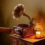 Retro Bluetooth Gramophone Vinyl Record Player