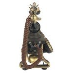 Vintage Eiffel Tower Rotary Phone - Antique Style