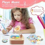 Pink Kids Phonograph with 99 Story Cards