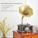 Artisam Retro Gramophone with Bluetooth & FM Radio