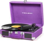 Portable Vintage Suitcase Vinyl Record Player
