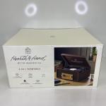 Vintage 3-in-1 Vinyl Record Player Wood Grain