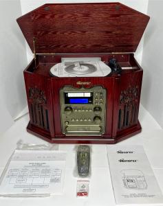 Memorex Vintage Style Record Player and Radio