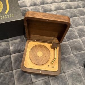Vintage Style Gramophone Record Player Music Box
