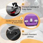 Portable Vintage Suitcase Vinyl Record Player