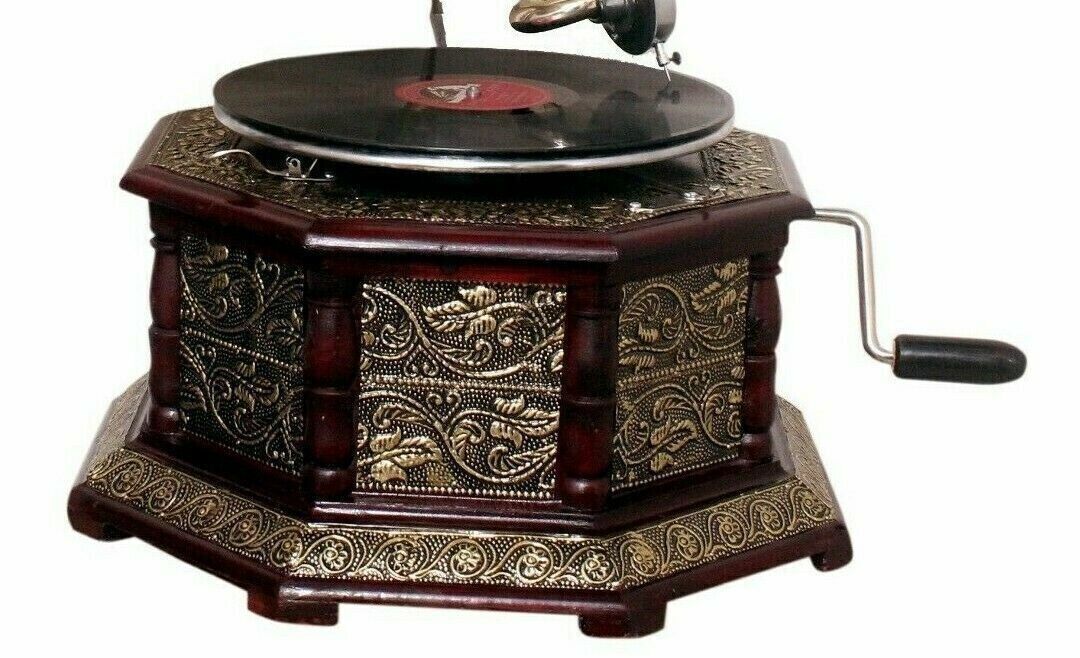 Replica HEX Gramophone Turntable Player 78 rpm
