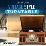 SoundBeast All-in-One Bluetooth Record Player