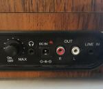 Vintage Suitcase Turntable Record Player with Speakers