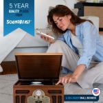 SoundBeast All-in-One Bluetooth Record Player