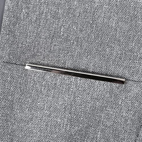 YYNUDA Women's Suit 2 Piece Slim Fit One Button Blazer Jacket Office Work Trouser Suits Skirt Suits, L, Light Grey 1