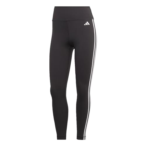 adidas Women's Train Essentials 3-Stripes Tights, Black, M