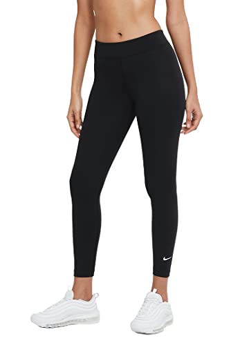 NIKE CZ8532-010 W NSW ESSNTL LGGNG 7/8 LBR MR Leggings womens black/(white) S
