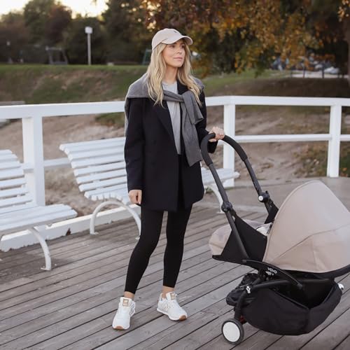 Blisset High Waisted Leggings for Women - Soft Athletic Tummy Control Pants for Running Cycling Yoga Workout - - L-X-L