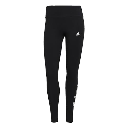 adidas Women's Essentials Tights, Black/White, L