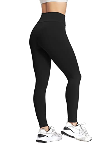VALANDY Womens High Waisted Leggings Buttery Soft Stretchy Tummy Control Workout Gym Yoga Pants Slim Tights Regular&Plus Size