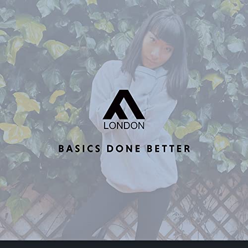 FM London Casual Leggings Women's , Black , XL (16-18)