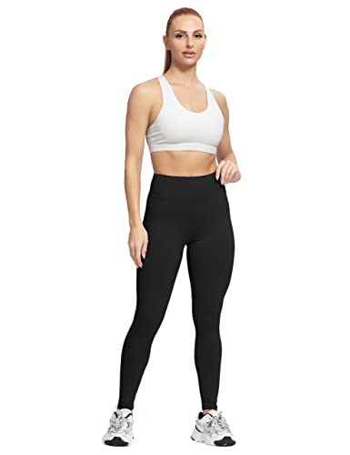 VALANDY Womens High Waisted Leggings Buttery Soft Stretchy Tummy Control Workout Gym Yoga Pants Slim Tights Regular&Plus Size
