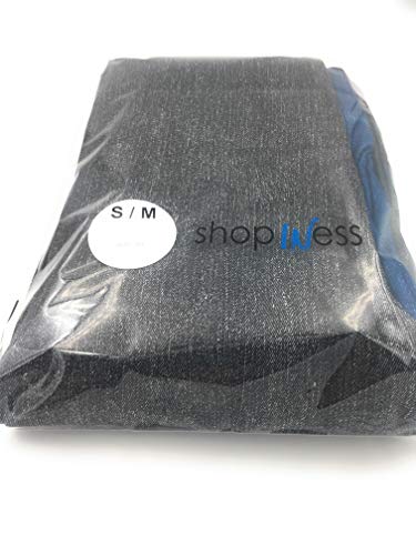 ShopINess Slim Jeggings, Pack of 3 (1Blue, 1grey, 1black) (L/XL). Size 38 to 42 (EU). Tight Pattern.