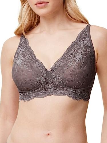 Triumph Women's Amourette Charm Conscious N03 Bra, Semi-Transparent, Pigeon Grey, 38B