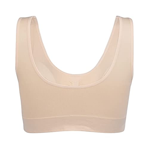 Litthing Women Sports Bra Seamless Comfortable Soft Breathable Ladies Lace Bras Removable Padded Tops Push up Underwear Packs for Yoga Fitness Exercise