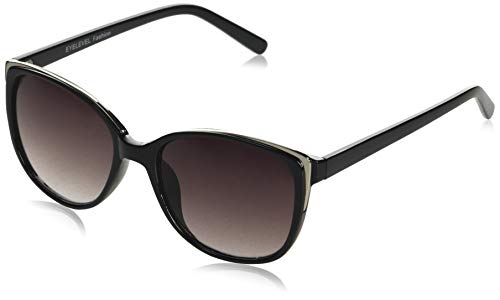 EYELEVEL Women's Sarah Sunglasses, Black, One Size UK