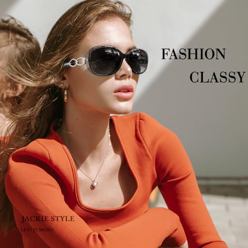 Polarised Sunglasses Womens Trendy Oversized Ladies Shades UV400 Protection Retro CAT3 Sun Glasses