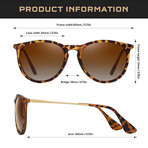 kunchu Womens Sunglasses Unisex Sunglasses Womens Polarized Mens Cat Eye Sunglasses for Women Metal Frame for Women Men