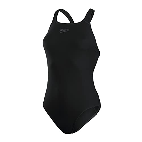 Speedo Women's Eco Endurance+ Medalist Swimsuit, Black, 34