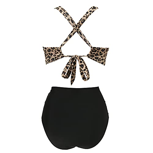 RXRXCOCO Women Cutout Swimming Costume Tummy Control One Piece Swimsuits Swimwear