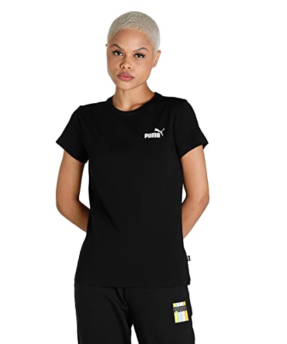 PUMA Unisex Puma Womens ESS Small Logo Tee, White, 14 UK