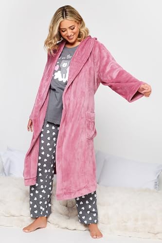 Yours Curve Essential Shawl Dressing Gown - Women's - Plus Size Curve