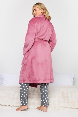 Yours Curve Essential Shawl Dressing Gown - Women's - Plus Size Curve