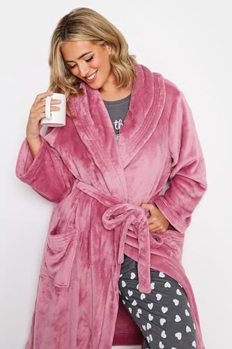 Yours Curve Essential Shawl Dressing Gown - Women's - Plus Size Curve