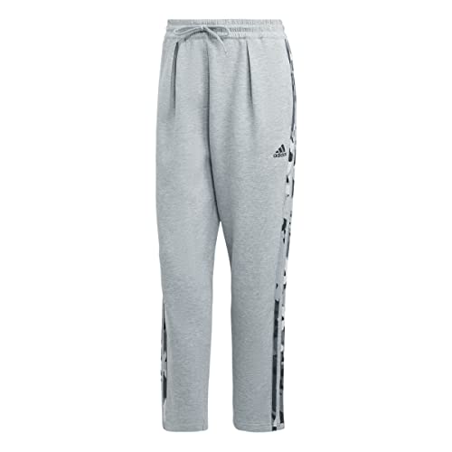 adidas Women's Graphic Joggers, Medium Grey Heather, M
