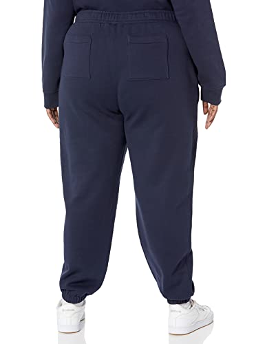 Amazon Essentials Women's Relaxed Jogger (Available in Plus Size), Navy, S