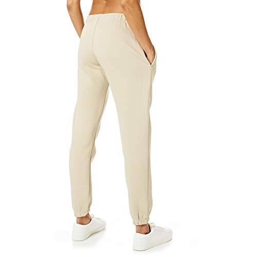 Light & Shade LSLPNT006 Women's Pastel & Brights Loungewear Sweatpants Joggers Jogging Pants Bottoms Sand