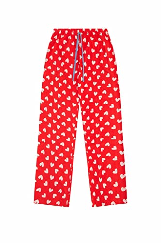 Disney Snow White Dwarfs Grumpy But Gorgeous Ladies Long Cotton Pyjamas, Red, 20-22