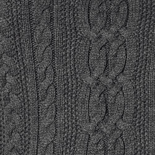 Amazon Essentials Women's Fisherman Cable Long-Sleeved Crewneck Sweater (Available in Plus Size), Cream, L