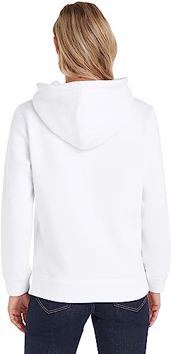 Tommy Hilfiger Women Heritage Hoodie, White (White), S