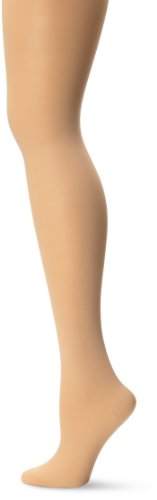 Capezio Hold & Stretch Tights For Women, Versatile Women’s Tights, Semi-Opaque, Professional Seamless Dance Tights With Elasticised Waistband For Practice & Performance - Sun Tan, XXL