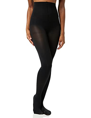 Charnos Women's 1pp 60 Denier Opaque Tights, Black, M UK