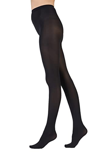 Pretty Polly Women's 60D 3D Premium Opaques Tights, 60 DEN, S-M