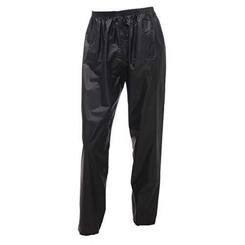 Wetplay Waterproof Over Trousers Mens Ladies Womens Unisex (Medium 33"-34" Waist, Black)